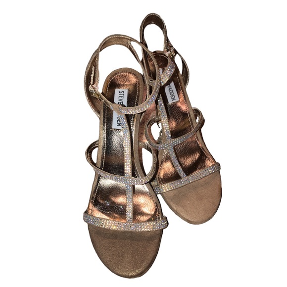 Steve Madden Sparkly Heels Size 9M - Picture 3 of 4
